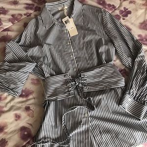 🆕 NWT Pleione Corset Blouse